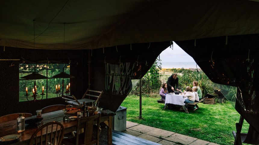 Feather Down Farms - 5% NHS discount on glamping