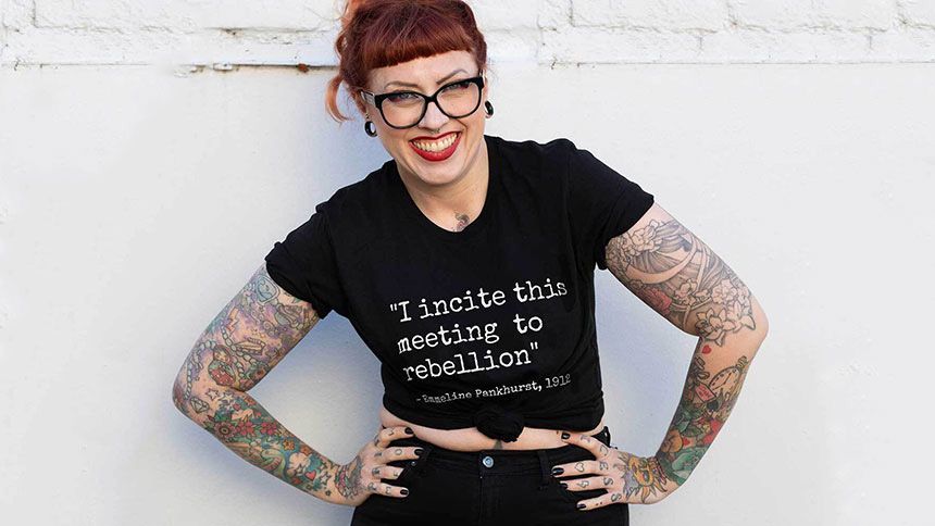 11 Feminist Tattoos For Book Lovers