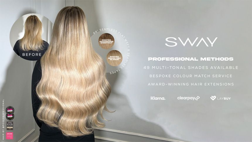 Get Your Dream Hair Now With Sway Hair Extensions - 15% NHS discount