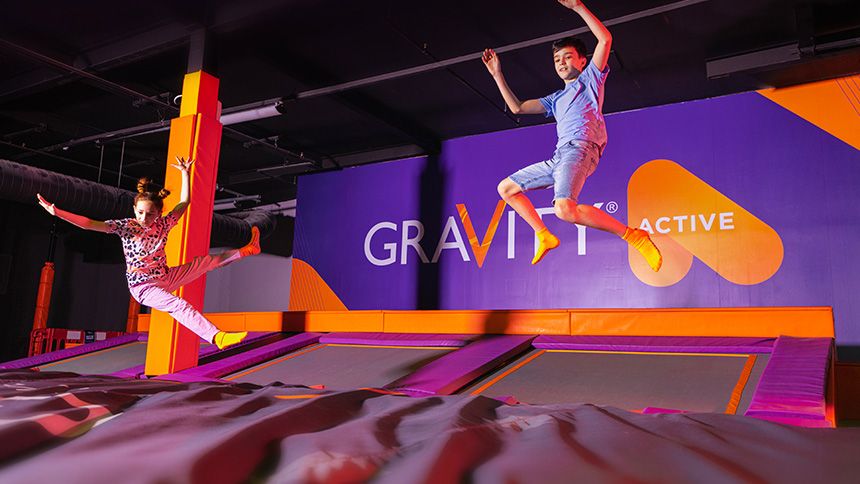 Gravity Active Trampoline Parks & Gravity Max - 10% NHS discount
