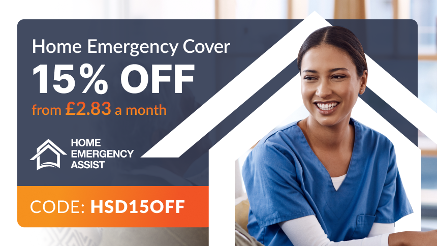 Home emergency cover - 15% discount for NHS on Home Emergency