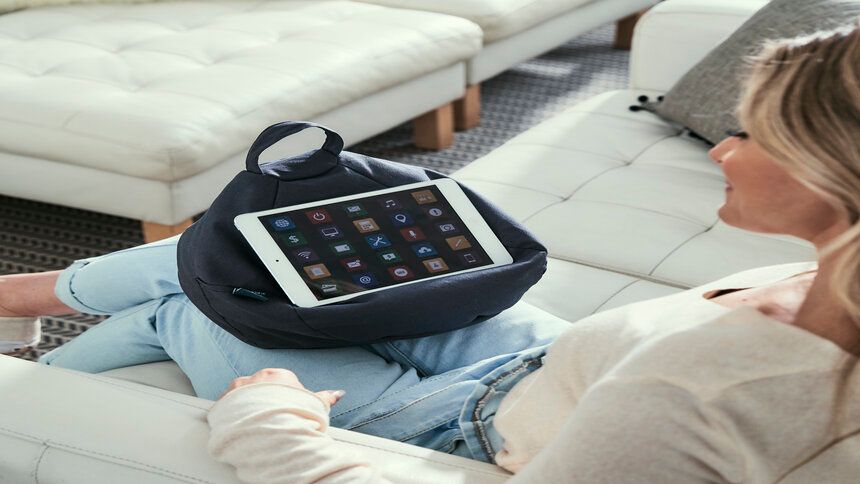 Tablet and iPad Bean Bag Cushion Stands - 20% NHS discount
